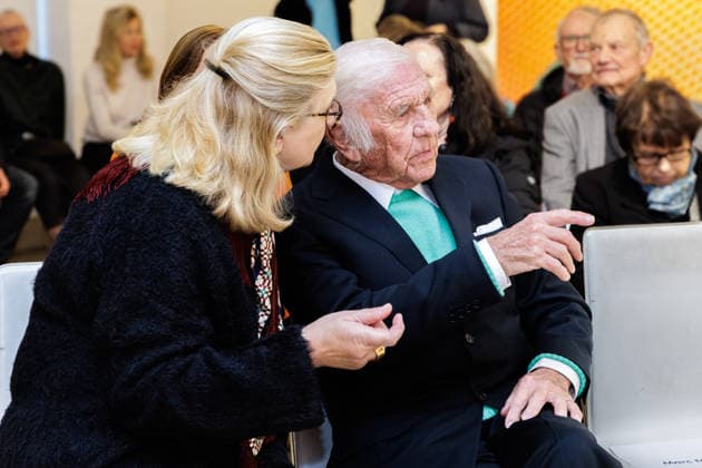 12 03 2026 Düsseldorf Photography Exhibition by Heinz Mack at the ZERO House in Düsseldorf Heinz Macks photographic work is virtually unknown to the general public This exhibition by the