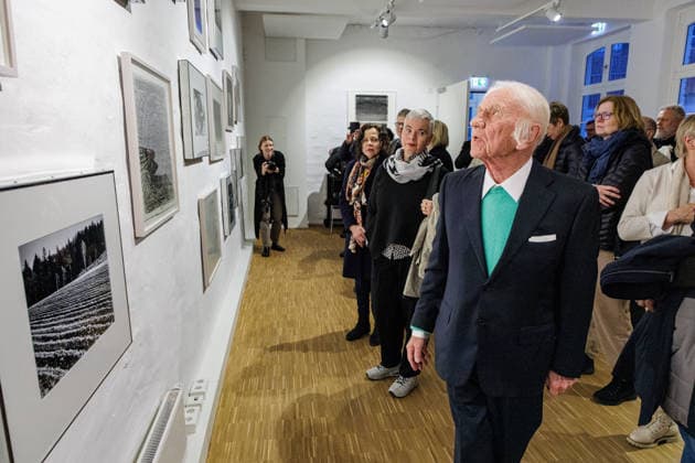 12 03 2026 Düsseldorf Photography Exhibition by Heinz Mack at the ZERO House in Düsseldorf The photographic work of Heinz Mack is virtually unknown to the general public This exhibition by the ZERO found