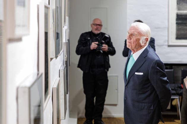 12 03 2026 Düsseldorf Photography Exhibition by Heinz Mack at the ZERO House in Düsseldorf The photographic work of Heinz Mack is virtually unknown to the general public This exhibition by the ZERO found