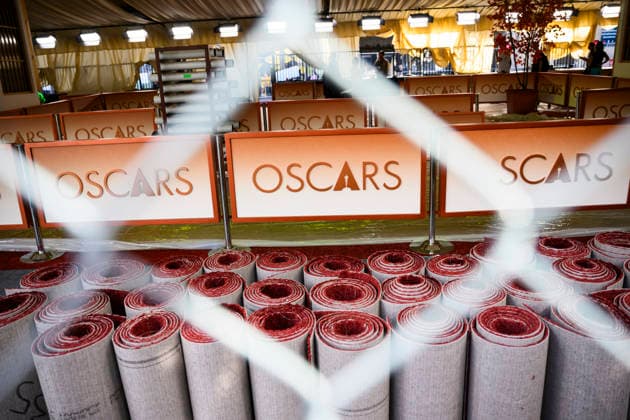 LOS ANGELES, USA 20260312 Red carpet preparations for the Oscars LOS ANGELES USA x10060x  Copyright: xHenrikxMontgomery TTx OSCARSGALAN k3WyMRMxR90