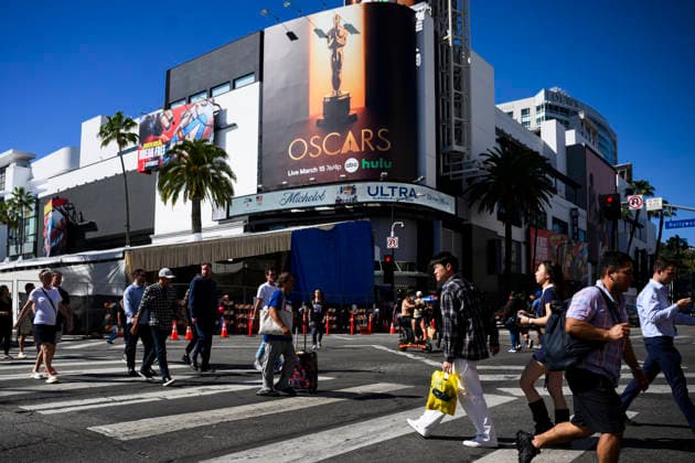 LOS ANGELES, USA 20260312 Entrance to the Dolby Theater where the Oscars are held LOS ANGELES USA x10060x  Copyright: xHenrikxMontgomery TTx OSCARSGALAN NIlU-jvDDmo