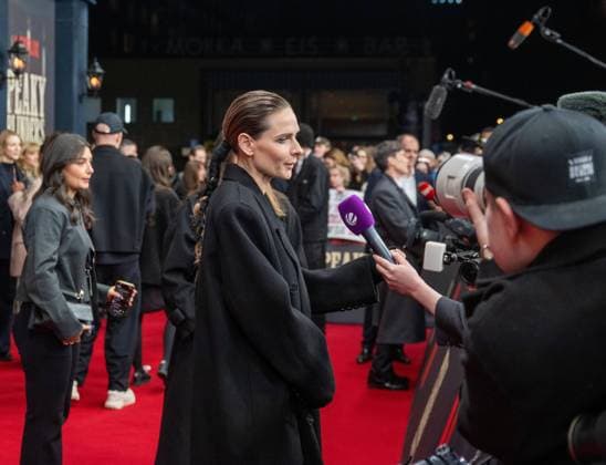 Cinema, film premiere of Peaky Blinders, The Immortal Man at Kino International in Berlin, pictured, actress Rebecca Ferguson, 12 03 2026, Copyright: xMatthiasxKochx