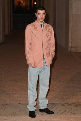 Valentino Interferenze F W 26-27 fashion show Photocall part 1 Palazzo Barberini - Rome, Italy Lorenzo Zurzolo Valentino Interferenze F W 26-27 fashion show Photocall part 1 Palazzo Barberini - Rome, Italy 12th March 2026 SGPItalia id 134612_001 Not Exclusive  Copyright: xx