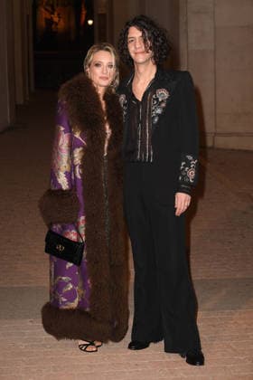 Valentino Interferenze F W 26-27 fashion show Photocall part 1 Palazzo Barberini - Rome, Italy Carolina Crescentini;Francesco Motta Valentino Interferenze F W 26-27 fashion show Photocall part 1 Palazzo Barberini - Rome, Italy 12th March 2026 SGPItalia id 134612_001 Not Exclusive  Copyright: xx