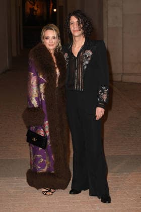 Valentino Interferenze F W 26-27 fashion show Photocall part 1 Palazzo Barberini - Rome, Italy Carolina Crescentini;Francesco Motta Valentino Interferenze F W 26-27 fashion show Photocall part 1 Palazzo Barberini - Rome, Italy 12th March 2026 SGPItalia id 134612_001 Not Exclusive  Copyright: xx