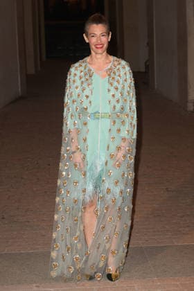 Valentino Interferenze F W 26-27 fashion show Photocall part 1 Palazzo Barberini - Rome, Italy Ginevra Elkann Valentino Interferenze F W 26-27 fashion show Photocall part 1 Palazzo Barberini - Rome, Italy 12th March 2026 SGPItalia id 134612_001 Not Exclusive  Copyright: xx