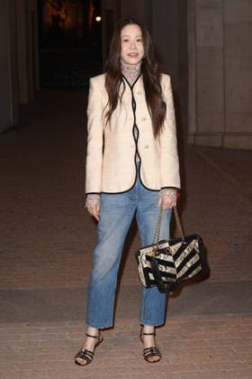 Valentino Interferenze F W 26-27 fashion show Photocall part 1 Palazzo Barberini - Rome, Italy Ko Hyun-Jung Valentino Interferenze F W 26-27 fashion show Photocall part 1 Palazzo Barberini - Rome, Italy 12th March 2026 SGPItalia id 134612_001 Not Exclusive  Copyright: xx