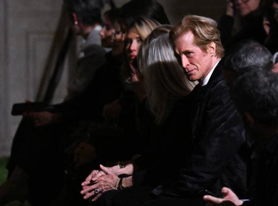 Valentino Runway - Rome Bruce Hoeksema (Valentino’s personal partner) attends the Italian fashion house Valentino Show ‘Interferenze’ Fall Winter 2026 collection at Palazzo Barberini in Rome, Italy on March 12, 2026, two months after the death of founder Valentino Garavani. Italian fashion house Valentino returned to its roots with an evocative catwalk show held in the galleries of the Palazzo Barberini, a Baroque palace now home to masterpieces of the greatest artists of the Renaissance. Photo by Eric Vandeville ABACAPRESS.COM Rome Italy  Copyright: xVandevillexEric ABACAx