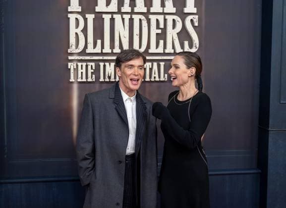 Cinema, film premiere of Peaky Blinders, The Immortal Man at Kino International in Berlin, in the picture, from l actor Cillian Murphy, actress Rebecca Ferguson, 12 03 2026, Copyright: xMatthiasxKochx
