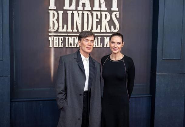 Cinema, film premiere of Peaky Blinders, The Immortal Man at Kino International in Berlin, in the picture, from l actor Cillian Murphy, actress Rebecca Ferguson, 12 03 2026, Copyright: xMatthiasxKochx