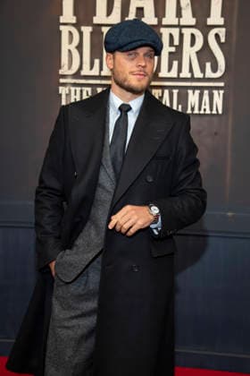 abb Rurik Gislason as a guest on the red carpet at the Netflix movie premiere of PEAKY BLINDERS THE IMMORTAL MAN at Kino International Berlin on Thursday 12 03 2026 in Berlin Berlin Germany