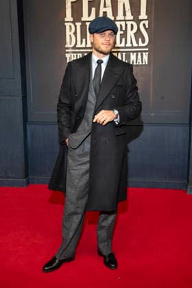 abb Rurik Gislason as a guest on the red carpet at the Netflix movie premiere of PEAKY BLINDERS THE IMMORTAL MAN at Kino International Berlin on Thursday 12 03 2026 in Berlin Berlin Germany