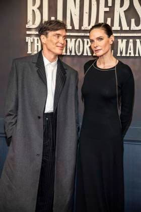 abb Cillian Murphy and Rebecca Ferguson as guests on the red carpet at the Netflix movie premiere of PEAKY BLINDERS THE IMMORTAL MAN at Kino International Berlin on Thursday 12 03 2026 in Berlin Berlin Germany