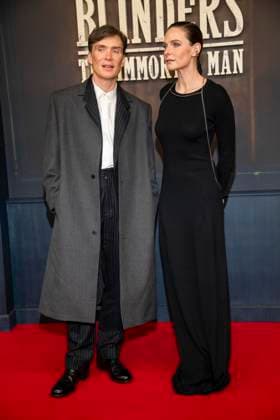 abb Cillian Murphy and Rebecca Ferguson as guests on the red carpet at the Netflix movie premiere of PEAKY BLINDERS THE IMMORTAL MAN at Kino International Berlin on Thursday 12 03 2026 in Berlin Berlin Germany