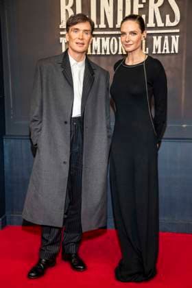 abb Cillian Murphy and Rebecca Ferguson as guests on the red carpet at the Netflix movie premiere of PEAKY BLINDERS THE IMMORTAL MAN at Kino International Berlin on Thursday 12 03 2026 in Berlin Berlin Germany
