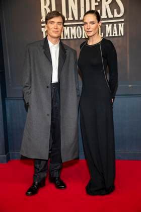 abb Cillian Murphy and Rebecca Ferguson as guests on the red carpet at the Netflix movie premiere of PEAKY BLINDERS THE IMMORTAL MAN at Kino International Berlin on Thursday 12 03 2026 in Berlin Berlin Germany