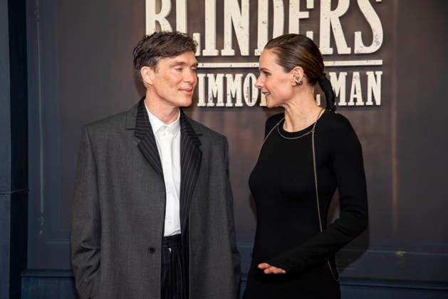 abb Cillian Murphy and Rebecca Ferguson as guests on the red carpet at the Netflix movie premiere of PEAKY BLINDERS THE IMMORTAL MAN at Kino International Berlin on Thursday 12 03 2026 in Berlin Berlin Germany