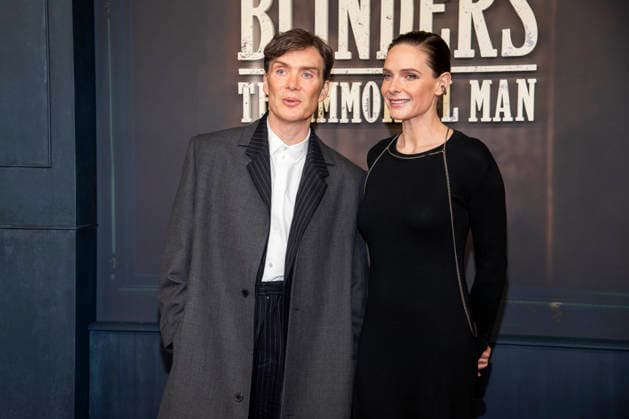 abb Cillian Murphy and Rebecca Ferguson as guests on the red carpet at the Netflix movie premiere of PEAKY BLINDERS THE IMMORTAL MAN at Kino International Berlin on Thursday 12 03 2026 in Berlin Berlin Germany