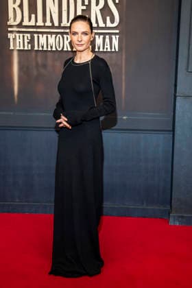abb Rebecca Ferguson as a guest on the red carpet at the Netflix movie premiere of PEAKY BLINDERS THE IMMORTAL MAN at Kino International Berlin on Thursday 12 03 2026 in Berlin Berlin Germany