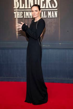 abb Rebecca Ferguson as a guest on the red carpet at the Netflix movie premiere of PEAKY BLINDERS THE IMMORTAL MAN at Kino International Berlin on Thursday 12 03 2026 in Berlin Berlin Germany