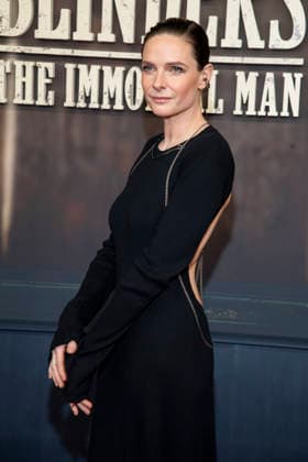 abb Rebecca Ferguson as a guest on the red carpet at the Netflix movie premiere of PEAKY BLINDERS THE IMMORTAL MAN at Kino International Berlin on Thursday 12 03 2026 in Berlin Berlin Germany
