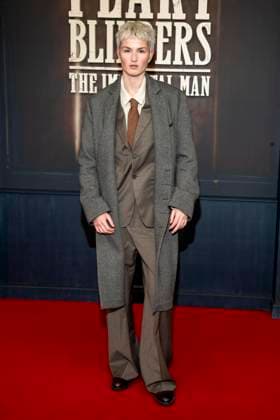 abb Alexandra Ferk as a guest on the red carpet at the Netflix movie premiere of PEAKY BLINDERS THE IMMORTAL MAN at Kino International Berlin ,Berlin 12 03 2026 Berlin Germany