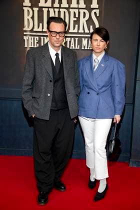 abb Nicolas and Balbina Monika Jagielska on the red carpet at the Netflix movie premiere of PEAKY BLINDERS THE IMMORTAL MAN at Kino International Berlin ,Berlin den 12 03 2026 Berlin Germany