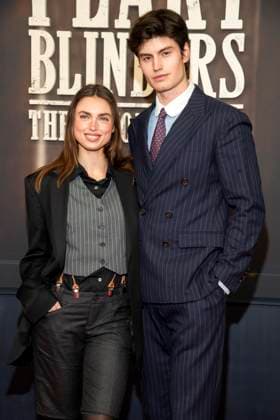 abb Charleen Weiss and Moritz Hau as guests on the red carpet at the Netflix movie premiere of PEAKY BLINDERS THE IMMORTAL MAN at Kino International Berlin ,Berlin 12 03 2026 Berlin Germany