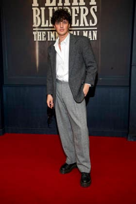 abb Leo Mahalo as a guest on the red carpet at the Netflix movie premiere of PEAKY BLINDERS THE IMMORTAL MAN at Kino International Berlin ,Berlin 12 03 2026 Berlin Germany