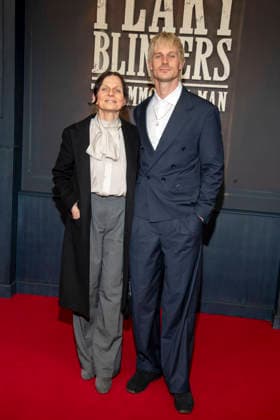 abb Wiebke Frost and David Martin as guests on the red carpet at the Netflix movie premiere of PEAKY BLINDERS THE IMMORTAL MAN at Kino International Berlin ,Berlin 12 03 2026 Berlin Germany