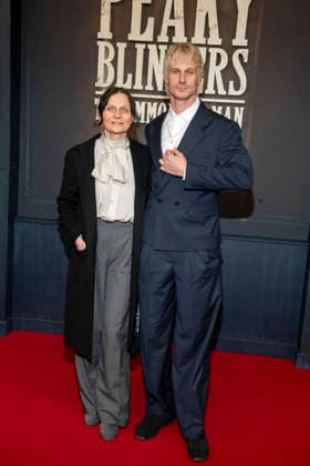 abb Wiebke Frost and David Martin as guests on the red carpet at the Netflix movie premiere of PEAKY BLINDERS THE IMMORTAL MAN at Kino International Berlin ,Berlin 12 03 2026 Berlin Germany
