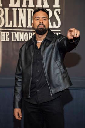 abb Barry Hammerschmidt as a guest on the red carpet at the Netflix movie premiere of PEAKY BLINDERS THE IMMORTAL MAN at Kino International Berlin on Thursday 12 03 2026 in Berlin Berlin Germany