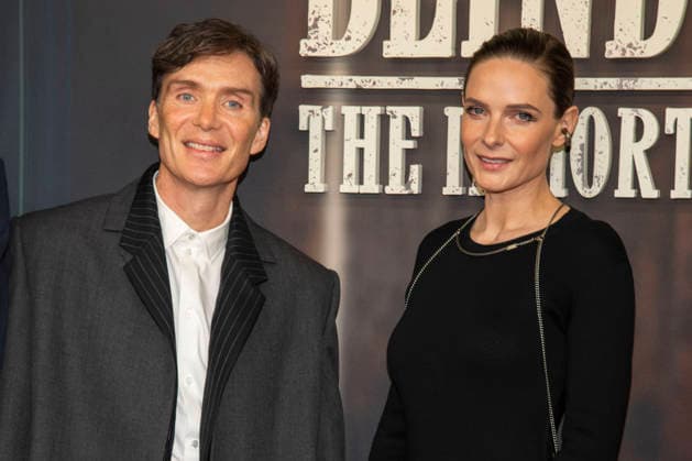 abb Rebecca Ferguson and Cillian Murphy as guests on the red carpet at the Netflix movie premiere of PEAKY BLINDERS THE IMMORTAL MAN at Kino International Berlin on Thursday 12 03 2026 in Berlin Berlin Germany