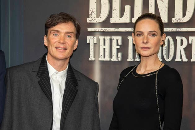 abb Rebecca Ferguson and Cillian Murphy as guests on the red carpet at the Netflix movie premiere of PEAKY BLINDERS THE IMMORTAL MAN at Kino International Berlin on Thursday 12 03 2026 in Berlin Berlin Germany