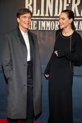 abb Cillian Murphy and Rebecca Ferguson as guests on the red carpet at the Netflix movie premiere of PEAKY BLINDERS THE IMMORTAL MAN at Kino International Berlin on Thursday 12 03 2026 in Berlin Berlin Germany