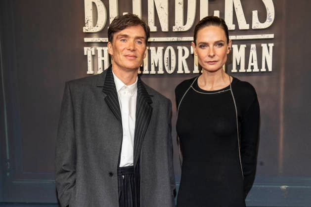 abb Cillian Murphy and Rebecca Ferguson as guests on the red carpet at the Netflix movie premiere of PEAKY BLINDERS THE IMMORTAL MAN at Kino International Berlin on Thursday 12 03 2026 in Berlin Berlin Germany