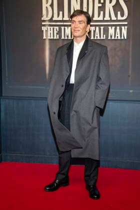 abb Cillian Murphy as a guest on the red carpet at the Netflix movie premiere of PEAKY BLINDERS THE IMMORTAL MAN at Kino International Berlin on Thursday 12 03 2026 in Berlin Berlin Germany
