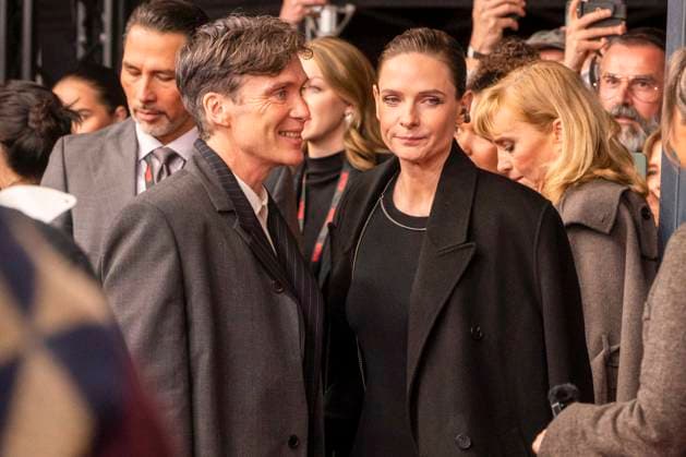 abb Cillian Murphy and Rebecca Ferguson as guests on the red carpet at the Netflix movie premiere of PEAKY BLINDERS THE IMMORTAL MAN at Kino International Berlin on Thursday 12 03 2026 in Berlin Berlin Germany