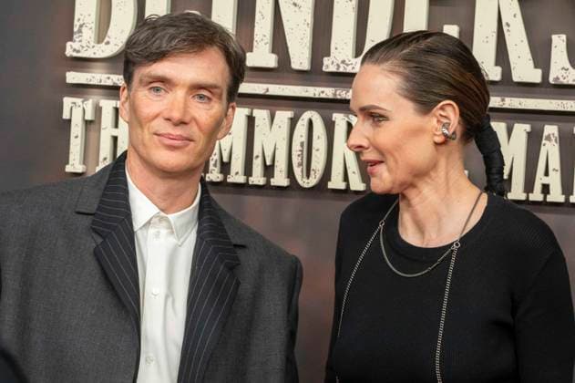 abb Cillian Murphy and Rebecca Ferguson as guests on the red carpet at the Netflix movie premiere of PEAKY BLINDERS THE IMMORTAL MAN at Kino International Berlin on Thursday 12 03 2026 in Berlin Berlin Germany