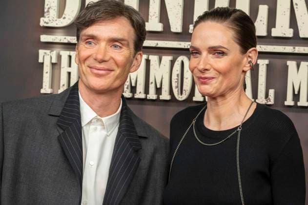 abb Cillian Murphy and Rebecca Ferguson as guests on the red carpet at the Netflix movie premiere of PEAKY BLINDERS THE IMMORTAL MAN at Kino International Berlin on Thursday 12 03 2026 in Berlin Berlin Germany