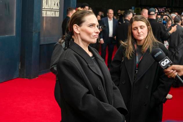 abb Rebecca Ferguson as a guest on the red carpet at the Netflix movie premiere of PEAKY BLINDERS THE IMMORTAL MAN at Kino International Berlin on Thursday 12 03 2026 in Berlin Berlin Germany