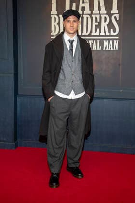 abb Tjark Ernst as a guest on the red carpet at the Netflix movie premiere of PEAKY BLINDERS THE IMMORTAL MAN at Kino International Berlin on Thursday 12 03 2026 in Berlin Berlin Germany