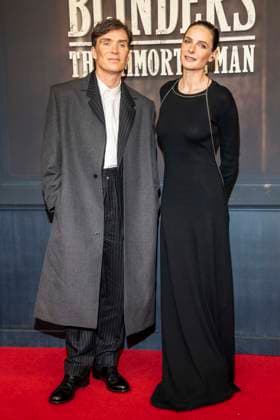 abb Cillian Murphy and Rebecca Ferguson as guests on the red carpet at the Netflix movie premiere of PEAKY BLINDERS THE IMMORTAL MAN at Kino International Berlin on Thursday 12 03 2026 in Berlin Berlin Germany