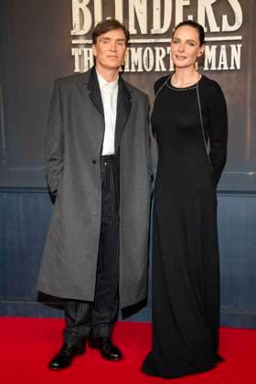 abb Cillian Murphy and Rebecca Ferguson as guests on the red carpet at the Netflix movie premiere of PEAKY BLINDERS THE IMMORTAL MAN at Kino International Berlin on Thursday 12 03 2026 in Berlin Berlin Germany