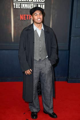 Carl Aurel Burggräfe at the premiere of the Netflix film Peaky Blinders The Immortal Man at Kino International Berlin, 12 03 2026 Foto:xN.xKubelkax xFuturexImagex peaky_6203