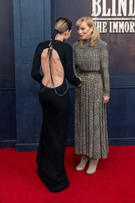 Cinema, film premiere of Peaky Blinders, The Immortal Man at Kino International in Berlin, pictured, from left, actress Rebecca Ferguson, Katja Hofem Vice President Content DACH for Netflix in Germany, Austria and Switzerland , 12 03 2026, Copyright: xMatthiasxKochx