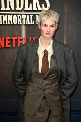 Aleandra Frerk at the premiere of the Netflix film Peaky Blinders The Immortal Man at Kino International Berlin, 12 03 2026 Foto:xN.xKubelkax xFuturexImagex peaky_6206