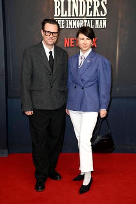 Nicolas Höfer and Balbina at the premiere of the Netflix film Peaky Blinders The Immortal Man at Kino International Berlin, 12 03 2026 Foto:xN.xKubelkax xFuturexImagex peaky_6209