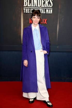 Kim Riedle at the premiere of the Netflix film Peaky Blinders The Immortal Man at Kino International Berlin, 12 03 2026 Foto:xN.xKubelkax xFuturexImagex peaky_6218