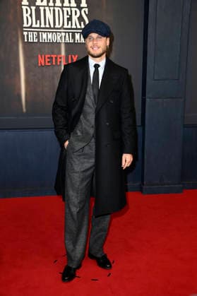 Rurik Gislason at the premiere of the Netflix film Peaky Blinders The Immortal Man at Kino International Berlin, 12 03 2026 Foto:xN.xKubelkax xFuturexImagex peaky_6237